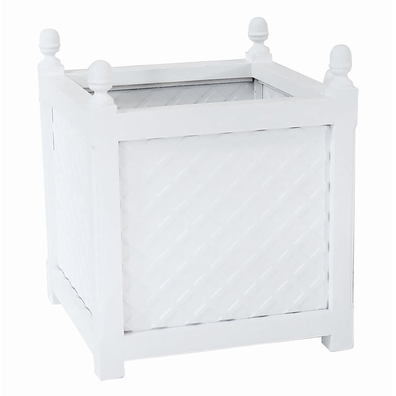 Betty White Wooden Outdoor Planter, Large | At Home