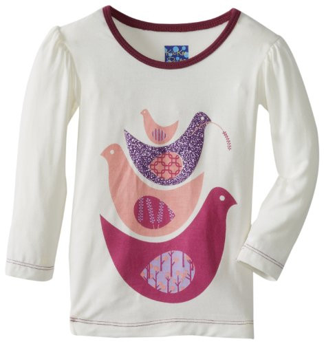 KicKee Pants Baby Girls' Long Sleeve Puff Tee | Amazon (US)