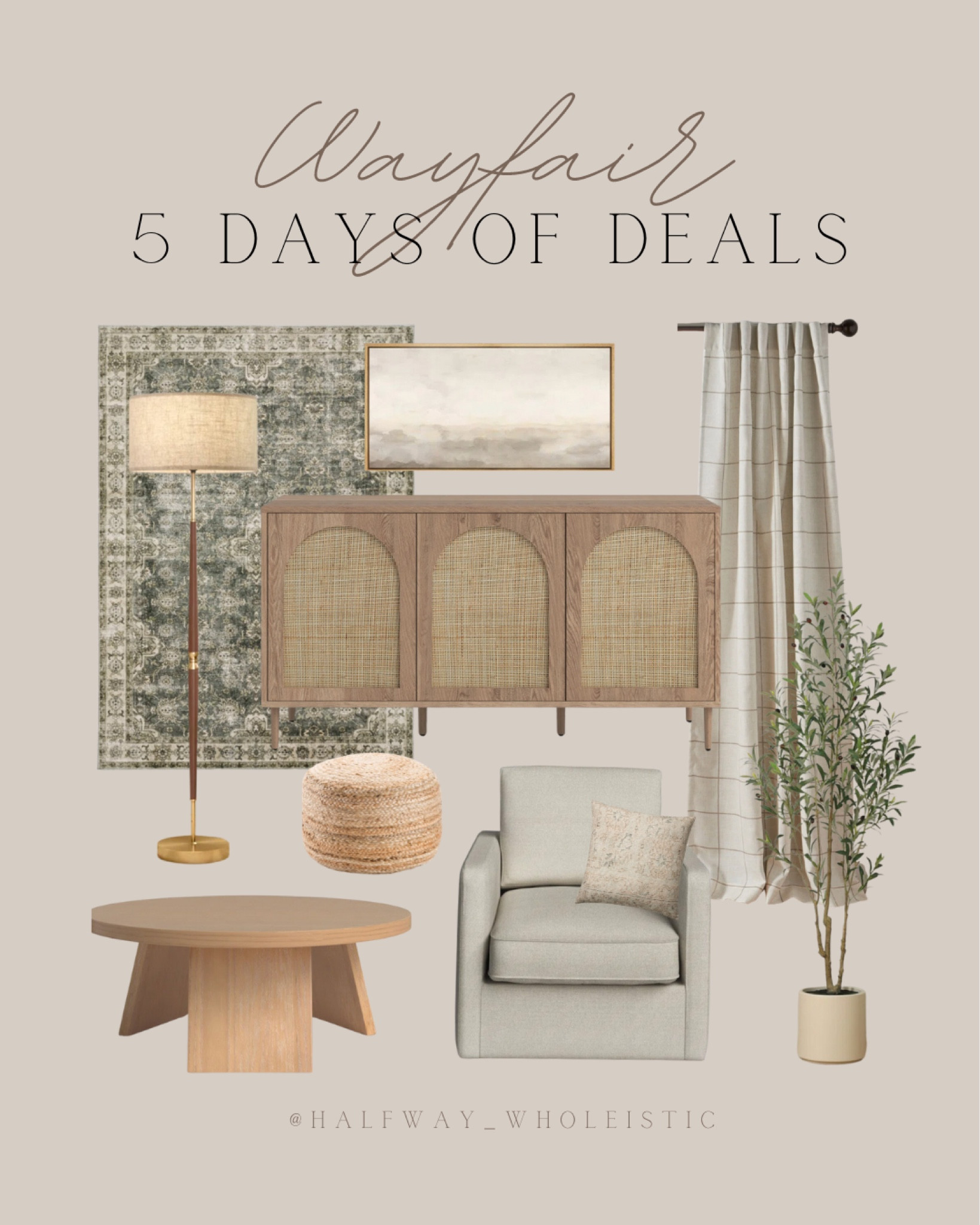 Save big during Wayfair’s 5 days of deals from now until August 13th!

#fall #cozy #rug #livingroom #curtains 

#LTKHome #LTKxWayfair #LTKSaleAlert