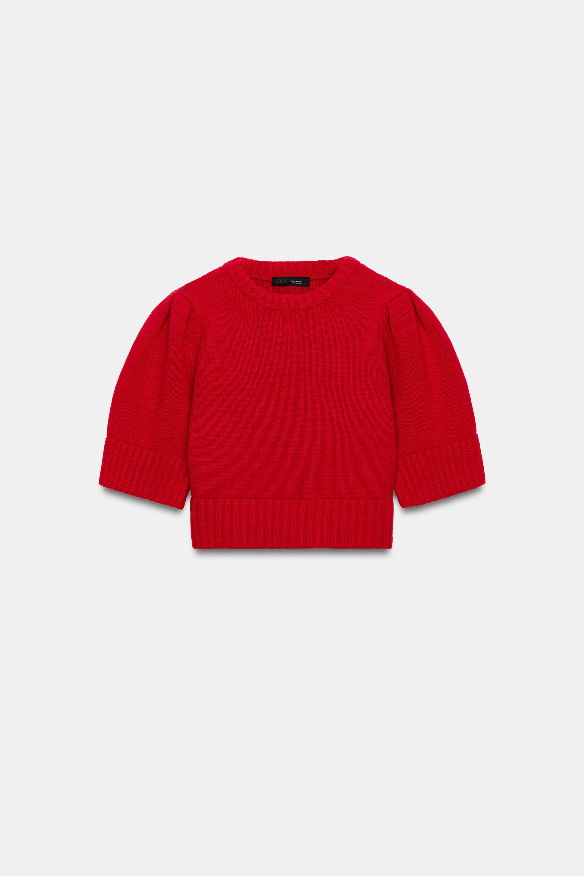 SHORT SLEEVE KNIT JUMPER | Zara Canada