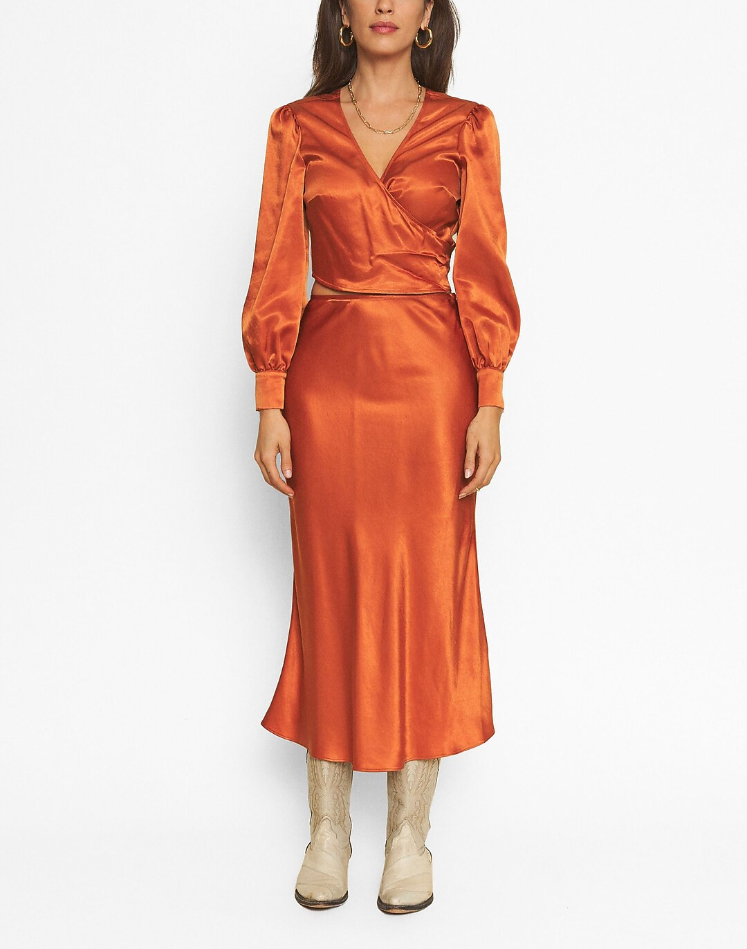 Whimsy + Row Satin Lauren Three-in-One Top | Madewell