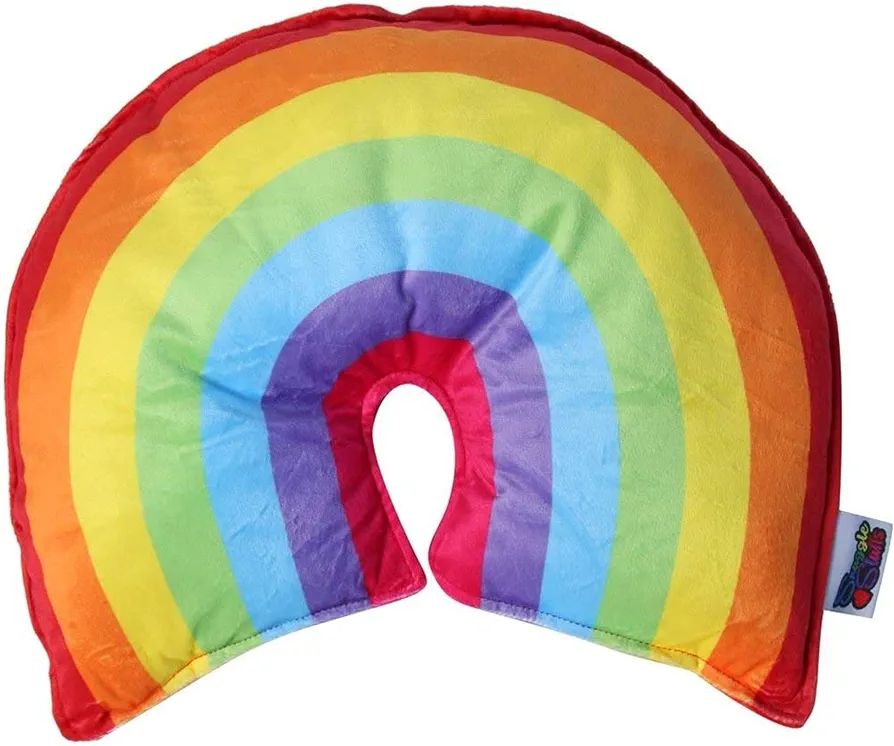 Rainbow Pillow | Rainbow Throw Pillows 16", Rainbow Plush, Rainbow Pillows for Girls, Rainbow Kid... | Amazon (US)