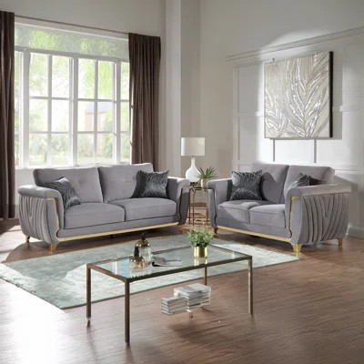 Lavern 2pc Livingroom Set | Wayfair North America