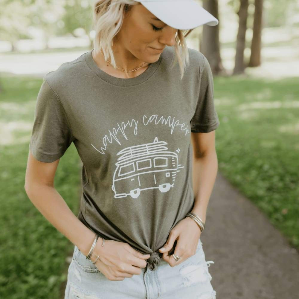 Happy Camper Tee | Mountain Moverz