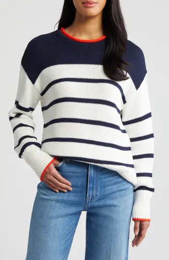 Ivory Cloud- Navy Stripe | Nordstrom