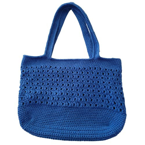 Shoulder Handbag Crochet Tote, Large Crochet Tote Bag, Lined Crochet Shoulder Bag, Crochet Tote B... | Amazon (US)