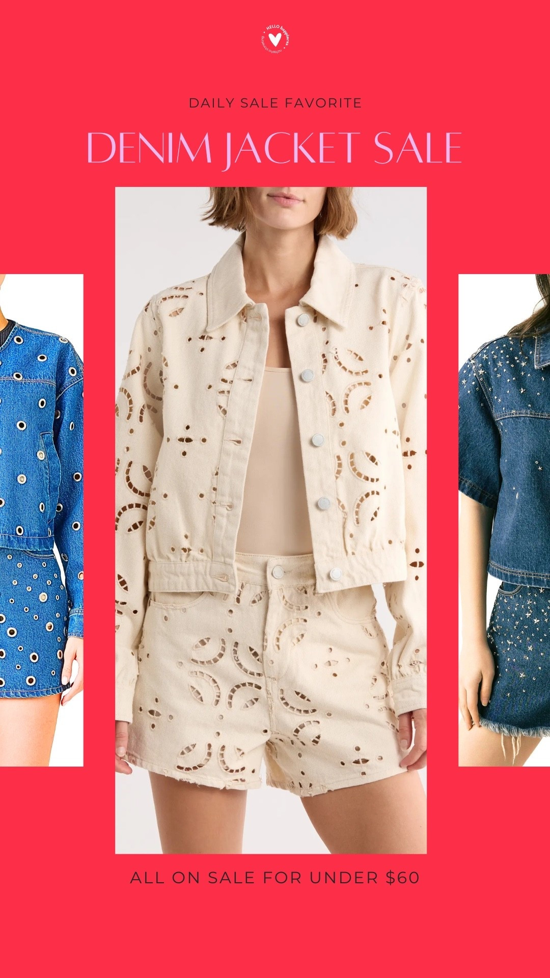 the cutest denim jackets!!

#LTKSaleAlert #LTKSeasonal #LTKootd