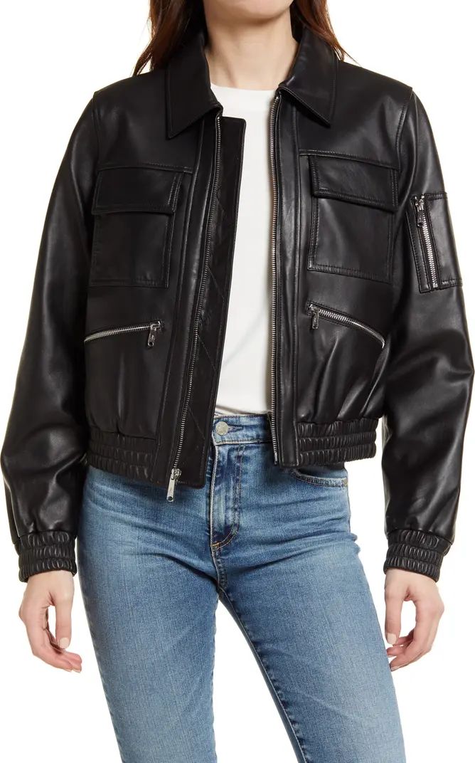 Leather Bomber Jacket | Nordstrom