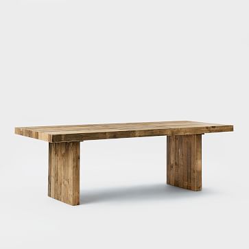 Emmerson Reclaimed Wood Expandable Dining Table - Reclaimed Pine | West Elm (US)