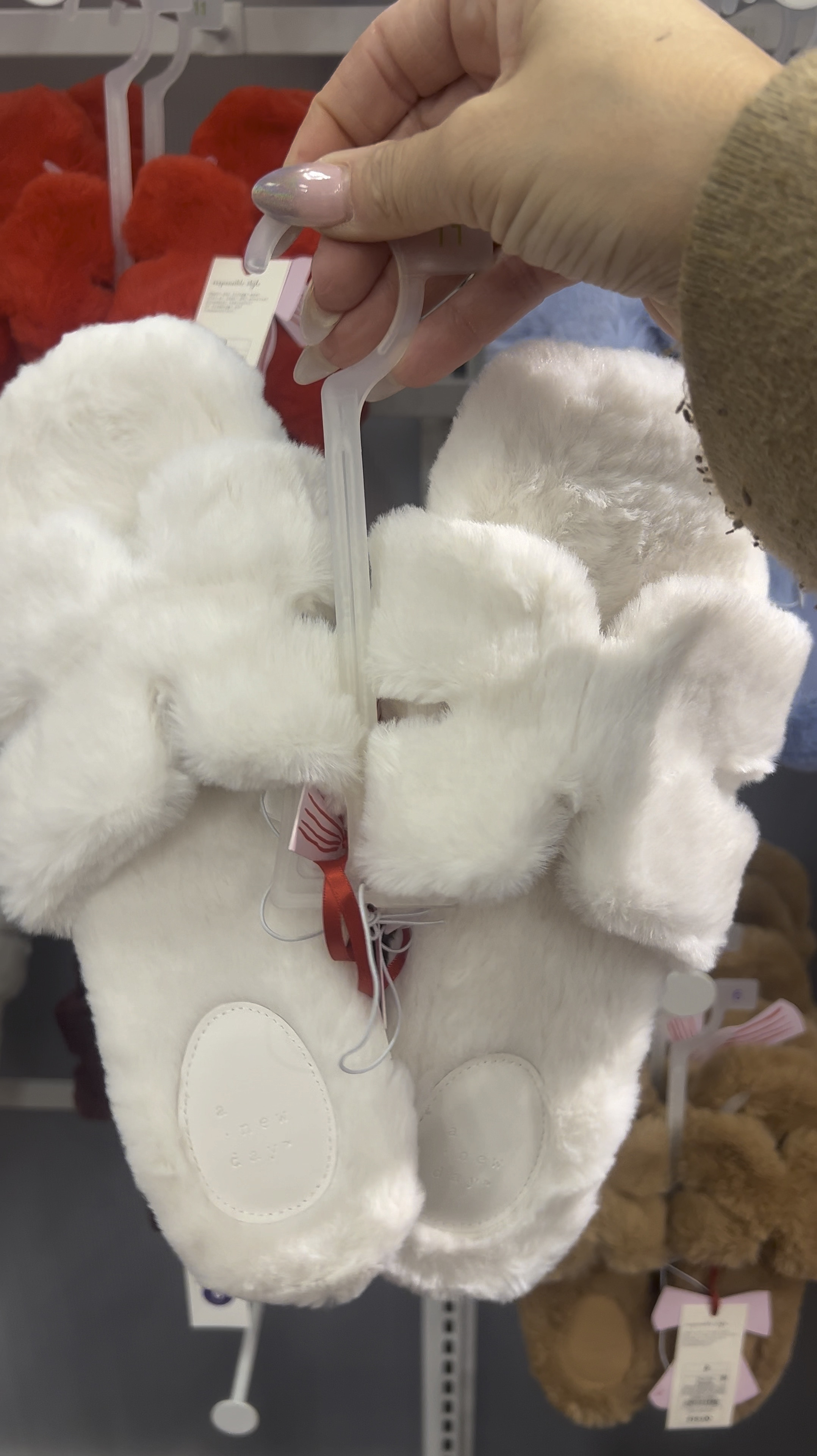 Target holiday slippers have arrived! Designer inspired cozy slippers. They are so cute and only $15! ❤️ Come in multiple colors, holiday slippers, Christmas slippers, stylish slippers, cozy slippers, gift idea, gifts for her @target #LaidbackLuxeLife

Hey Beautiful! Feel free to comment on this post if you have any questions! 🫶🏽

Follow me for more fashion finds, beauty faves, lifestyle, home decor, sales and more! So glad you’re here!! XO, Karma

#LTKShoeCrush #LTKGiftGuide #LTKHoliday