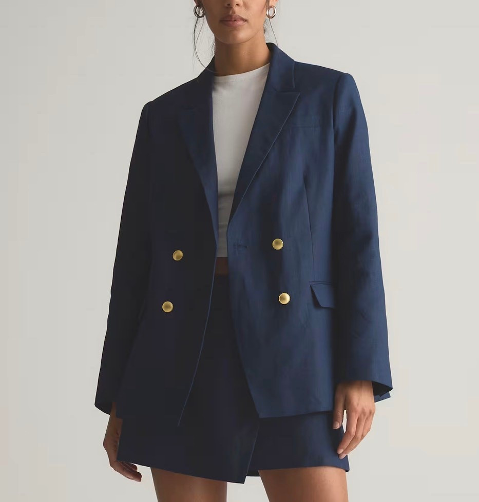 Quince blazer ￼

#LTKOver40 #LTKActive #LTKSeasonal