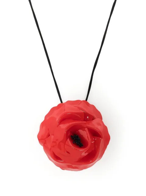 shiny flower choker | Farfetch (US)