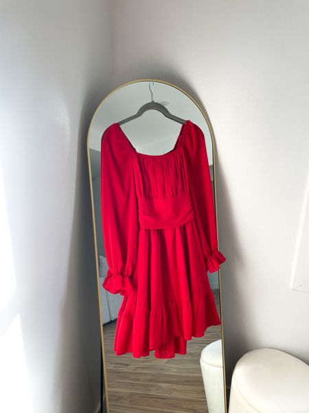 Red Valentine’s Day dress 

#LTKstyletip #LTKSeasonal #LTKfindsunder100