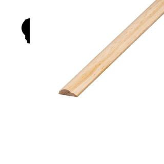 D7 5/16 in. x 7/8 in. x 96 in. Unfinished Panel Moulding (1-Piece − 8 Total Linear Feet) | The Home Depot