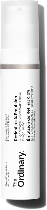 The Ordinary Retinal 0.2% Emulsion, High-Strength Retinoid Serum for Advanced Anti-Aging Support,... | Amazon (US)