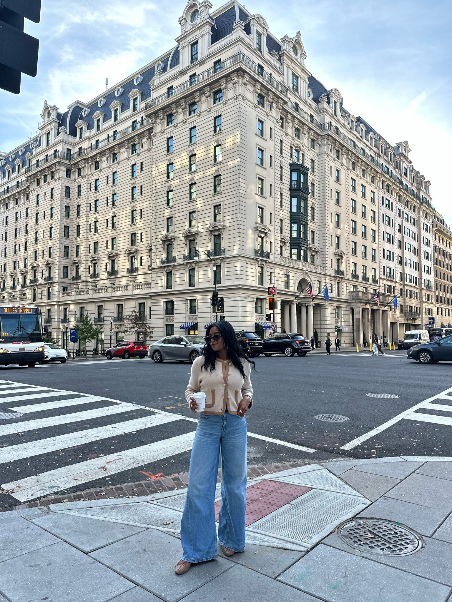 Sézane, Loeffler Randall, ballet flats, fall neutral outfit, fall outfit inspo, buttoned jacket

#LTKStyleTip #LTKSeasonal #LTKShoeCrush