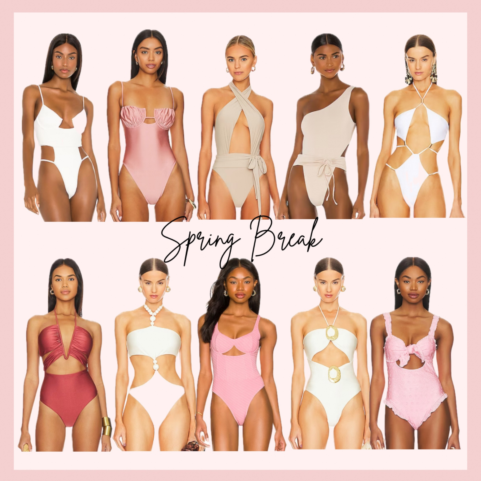 Fun one pieces for spring break!

#LTKSeasonal #LTKGiftGuide #LTKstyletip