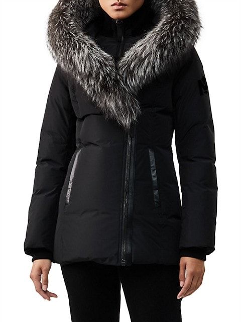 Mackage


Adali Silver Fox Fur-Trim Coat | Saks Fifth Avenue