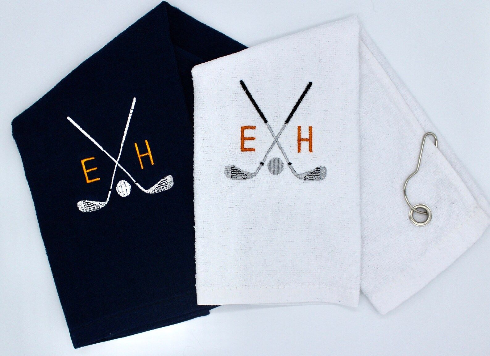 Personalized Monogrammed Golf Towel, Golf Towel Gift, Custom Embroidered Golf Towel, Golf gift id... | Etsy (US)