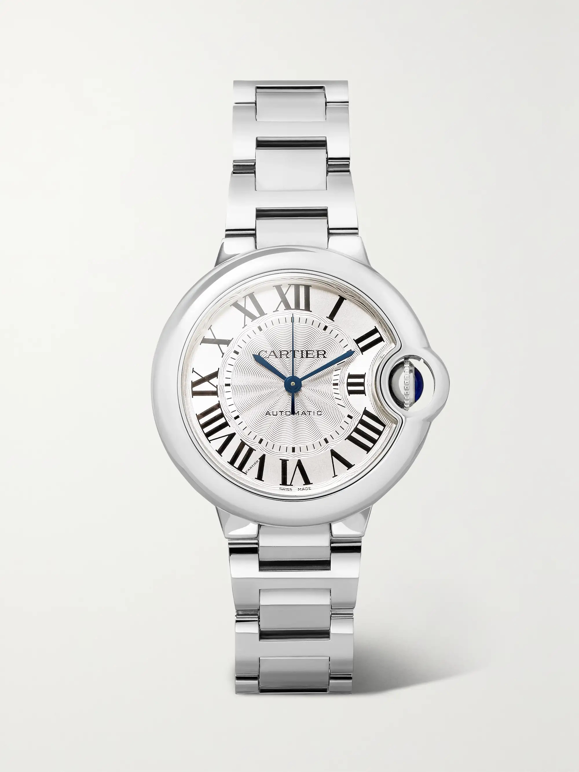 Ballon Bleu de Cartier Automatic 33mm stainless steel watch | NET-A-PORTER (US)