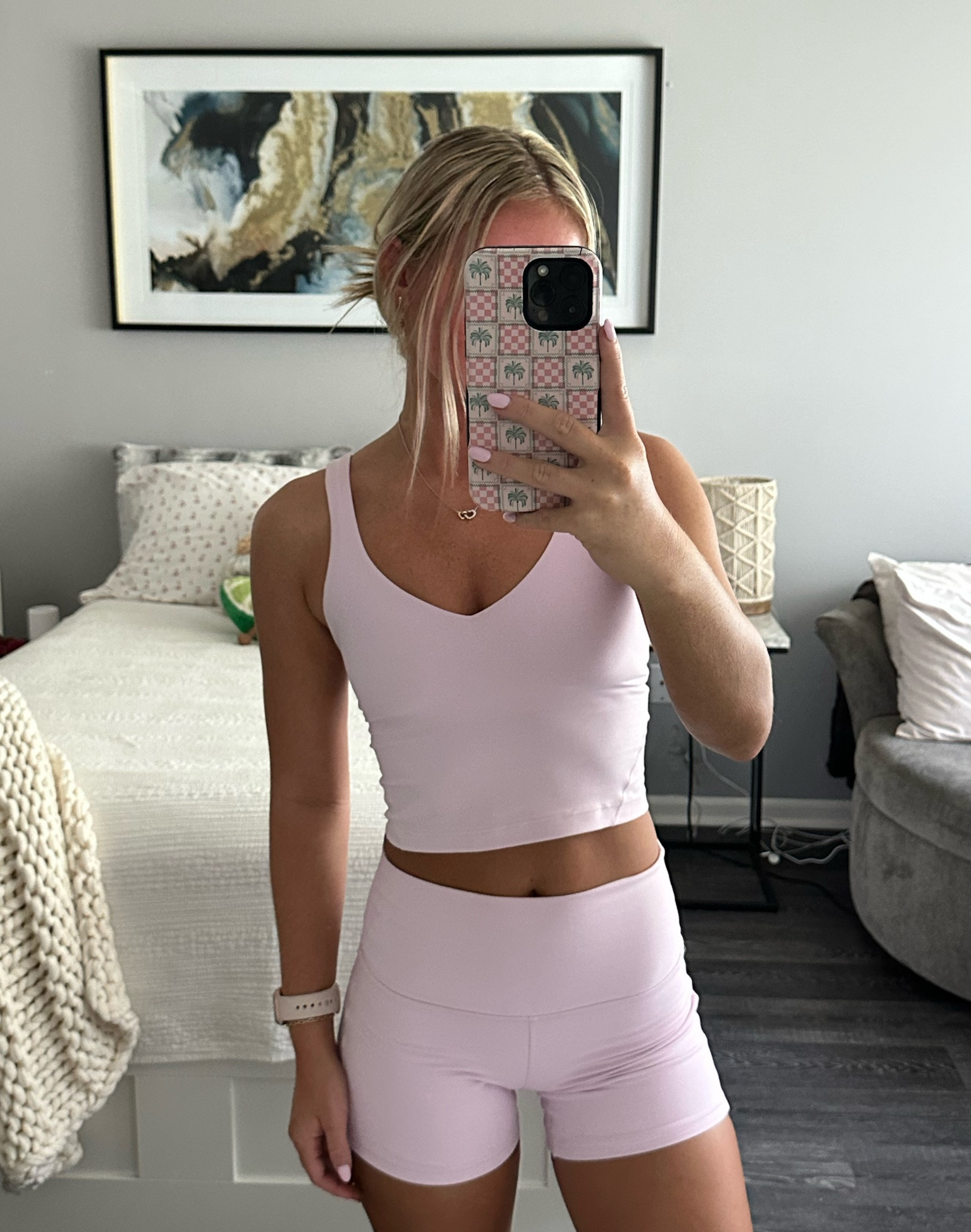 My new favorite workout set from Lulu 

Color: Pink Organza

#workoutset #lululemmon #gymoutfits