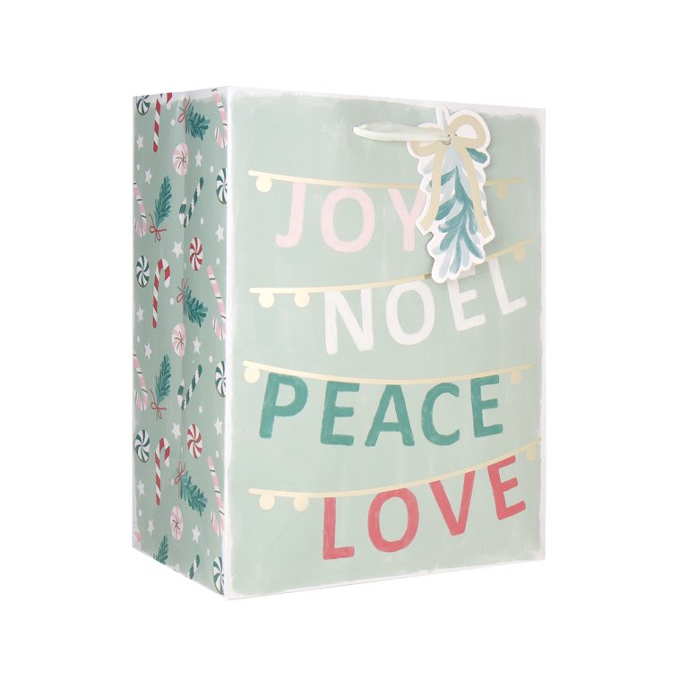 Joyful Wonder Multicolor Type Med Gift Bag | Walmart (US)