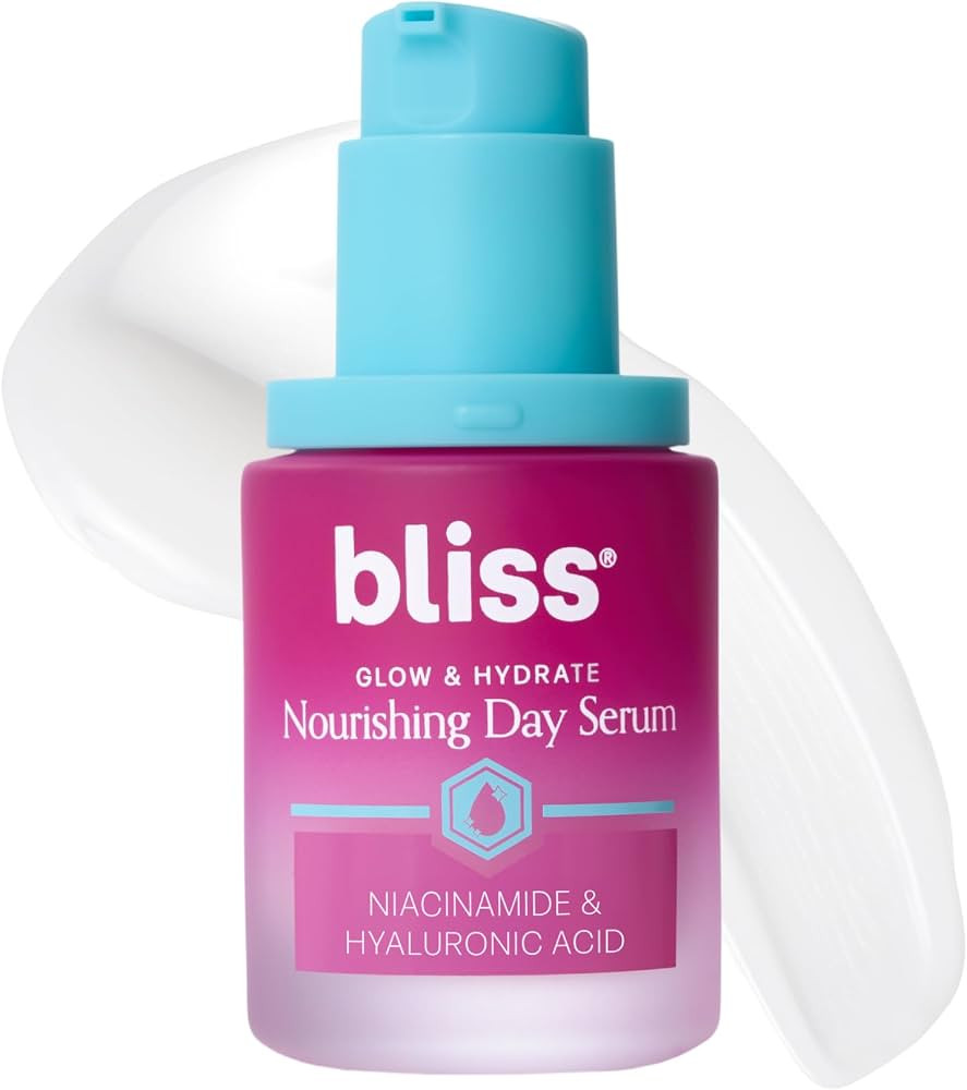 Bliss Glow & Hydrate Serum \u2013 Niacinamide + Hyaluronic Acid Face Serum with Vitamin E \u2013 ... | Amazon (US)