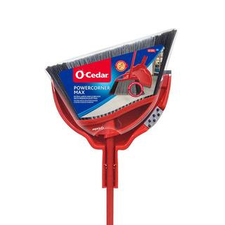 O-Cedar PowerCorner MAX Extra Large Broom with Dustpan-152832 - The Home Depot | The Home Depot