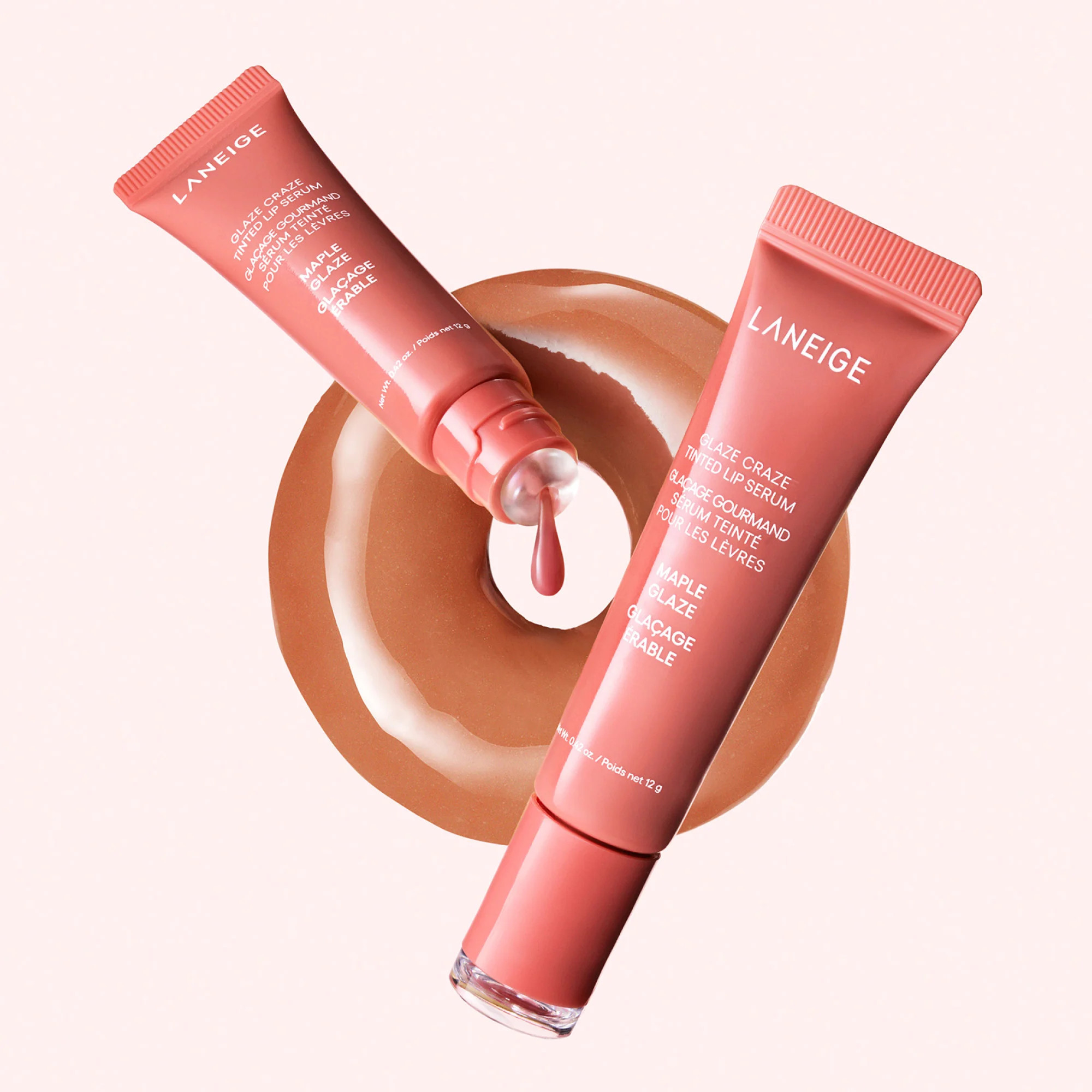 Glaze Craze Tinted Lip Serum - MAPLE GLAZE (ROSY MAPLE) | Laneige (US)