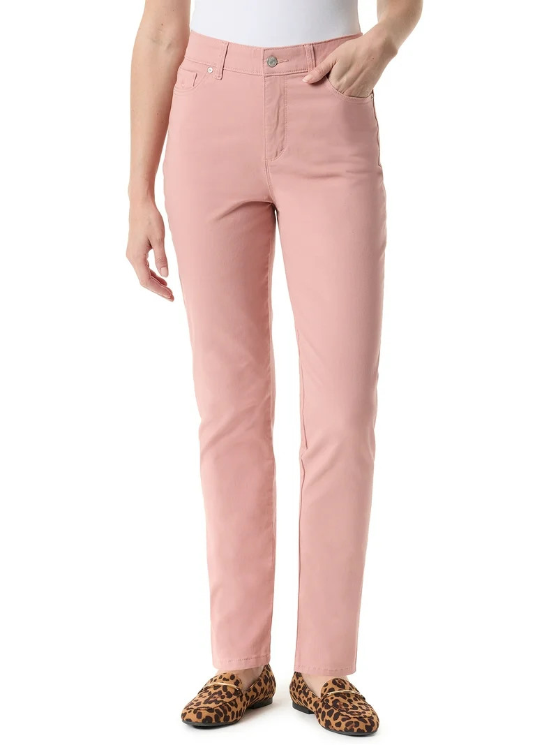 Gloria Vanderbilt Swan Series Women's Amanda Slim Jean, Sizes 6-18 | Walmart (US)