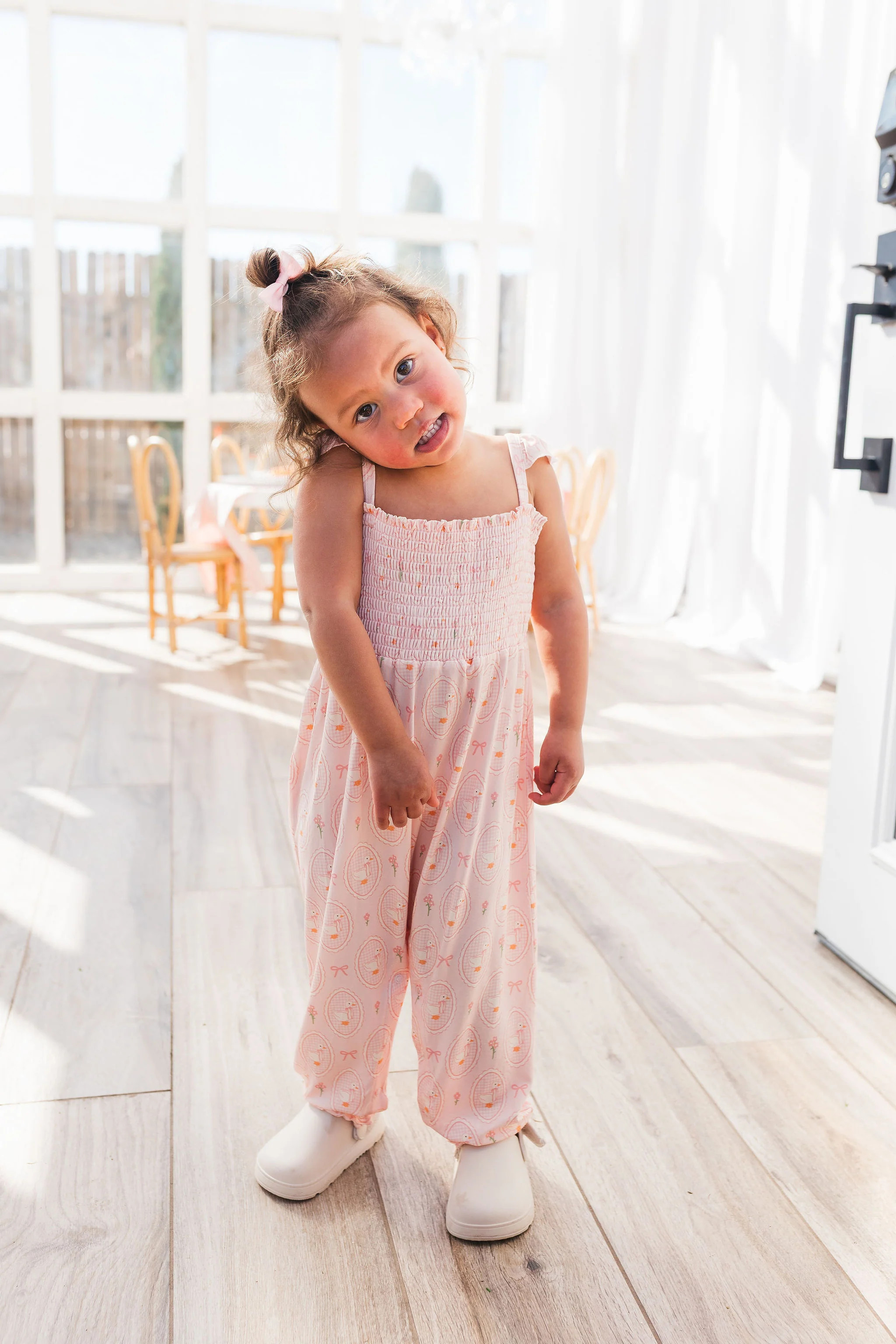 Pink Little Goose Jumpsuit | In My Jammers