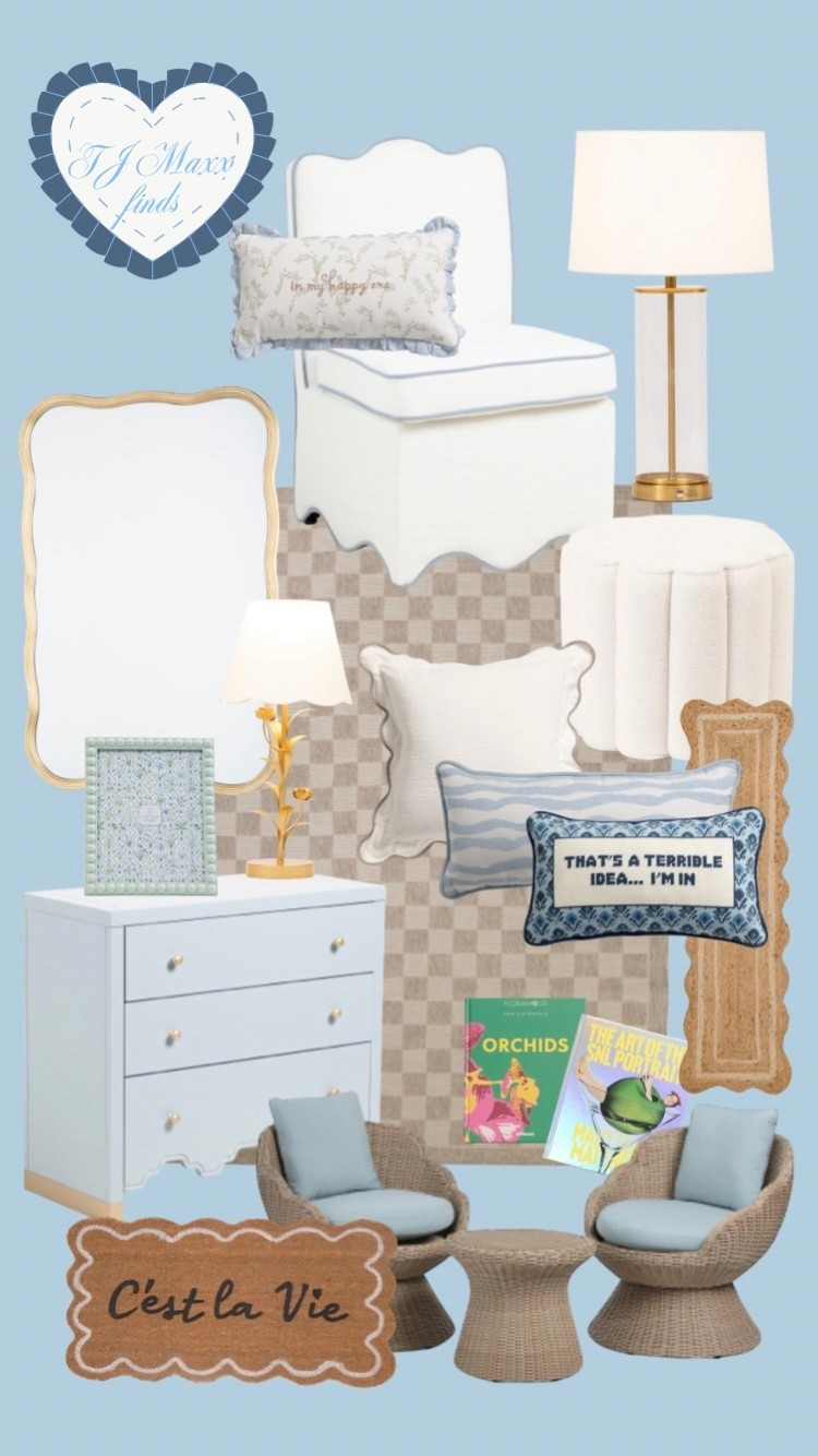 Latest TJ Maxx finds! So many cute things … I might just have to redo a room! 

#LTKSaleAlert #LTKHome #LTKStyleTip