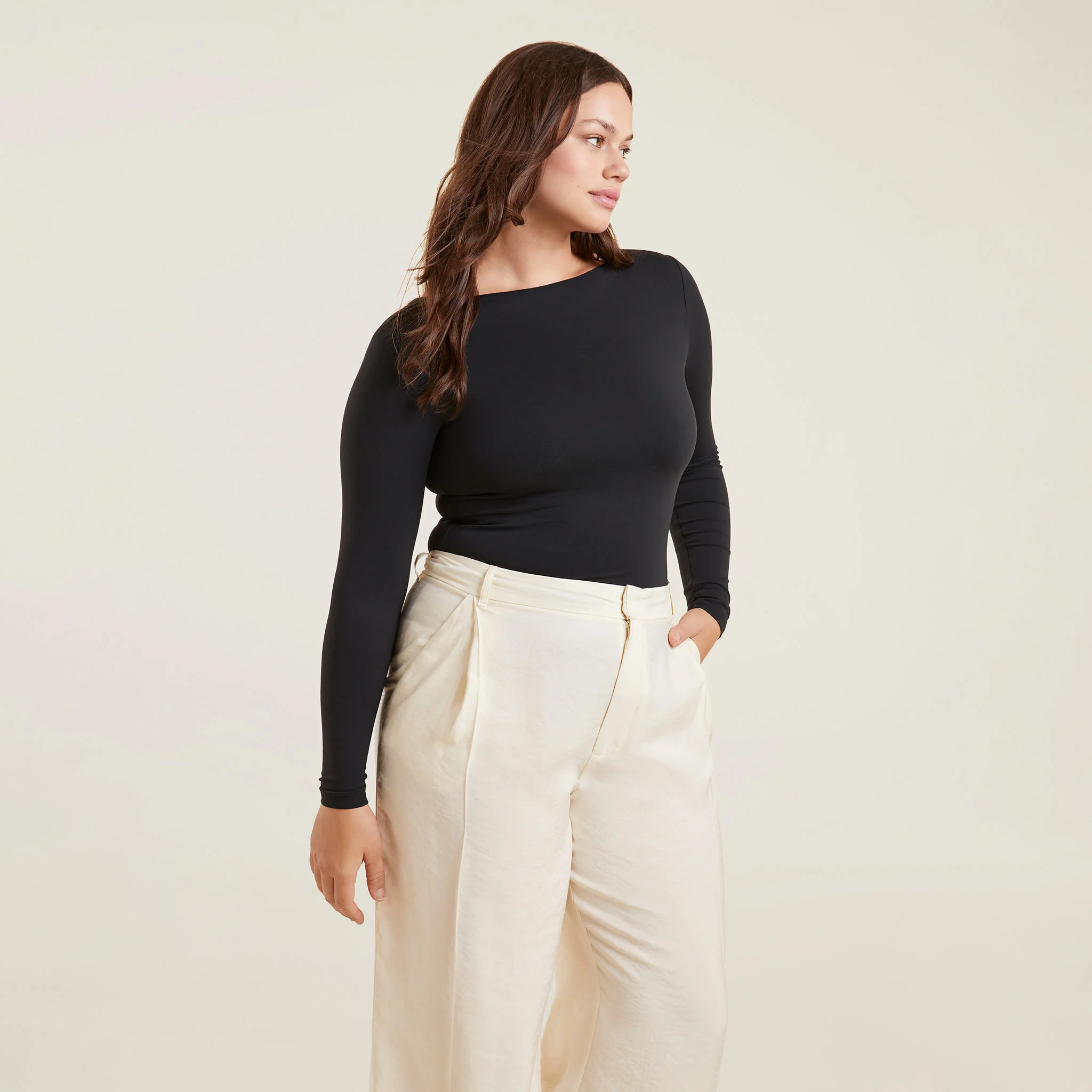 Open Back Bodysuit | Black - nuuds | nuuds