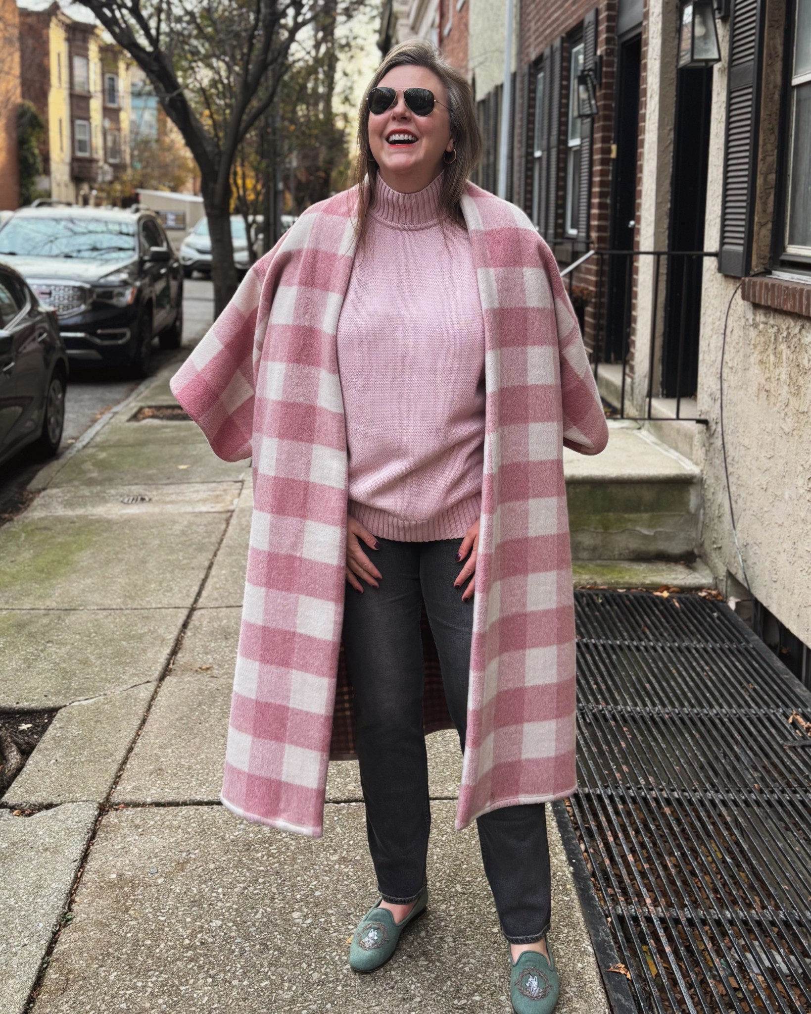 A cozy autumn outfit for the tall womleaf for

#LTKTall #LTKmomlife #LTKMidsize