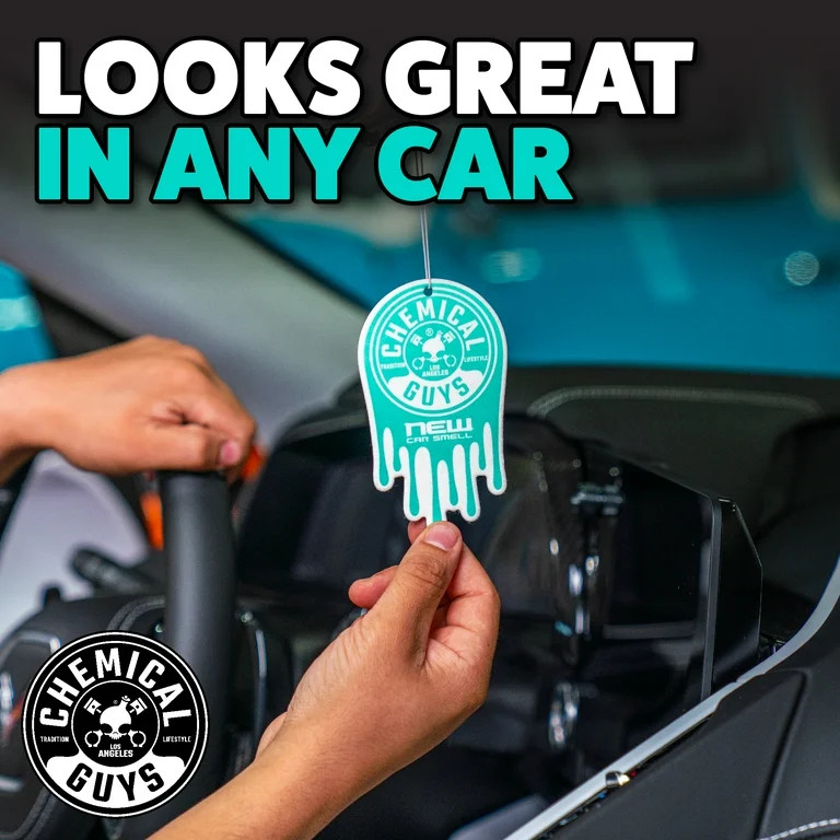 Chemical Guys Hanging Air Freshener 3-pack, New Car Smell | Walmart (US)