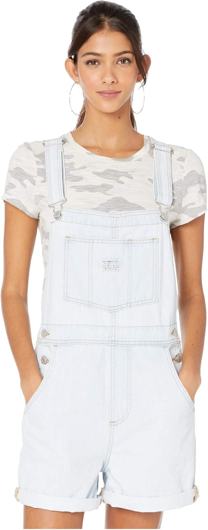 Levi's Women's Vintage Look Shortalls | Amazon (US)