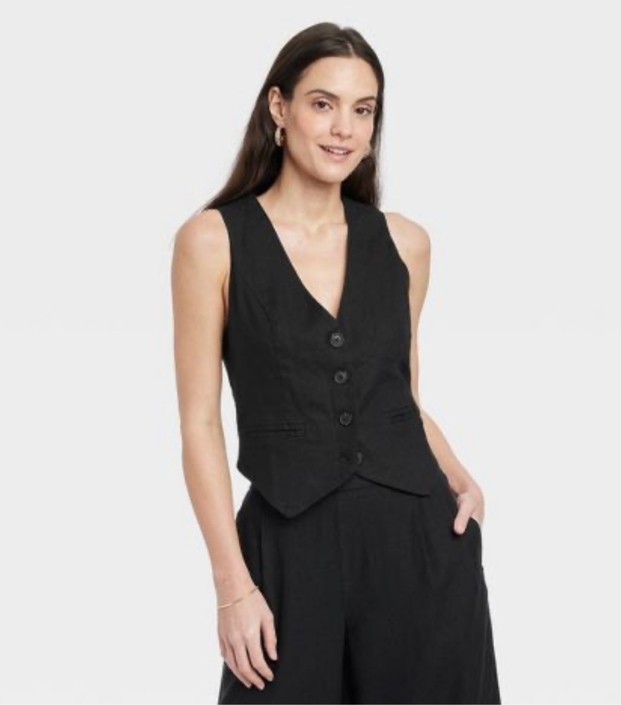 Cutest most affordable linen vest!

#LTKcurves #LTKunder100 #LTKunder50