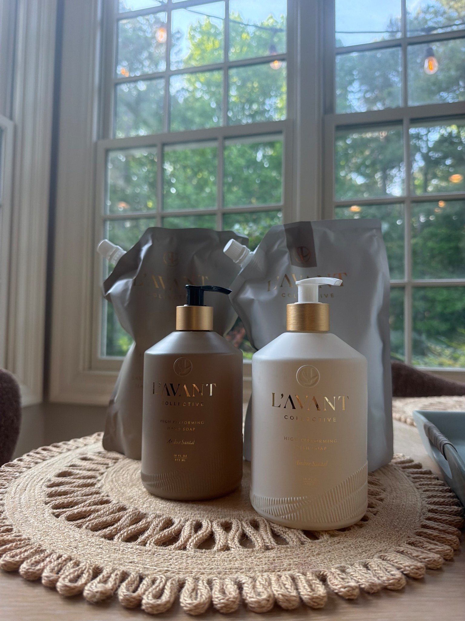 This is my favorite soap. I have a dish soap and hand wash by my sink. Buy the glass jar once and then only buy refills after that  I got a second for the laundry room sink!! Use code CHARISSA20 for 20% off your bundle! PS the santal is my fave scent 😉

#LTKmomlife #LTKHome #LTKmorningroutine