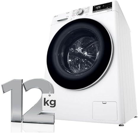 Lava e Seca Smart Lg Vc4 12kg Branca Com Inteligência Artificial Aiddcv5012wc4110v | Amazon (BR)