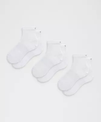 Unisex Power Stride Ankle Socks   3 Pack | lululemon UK