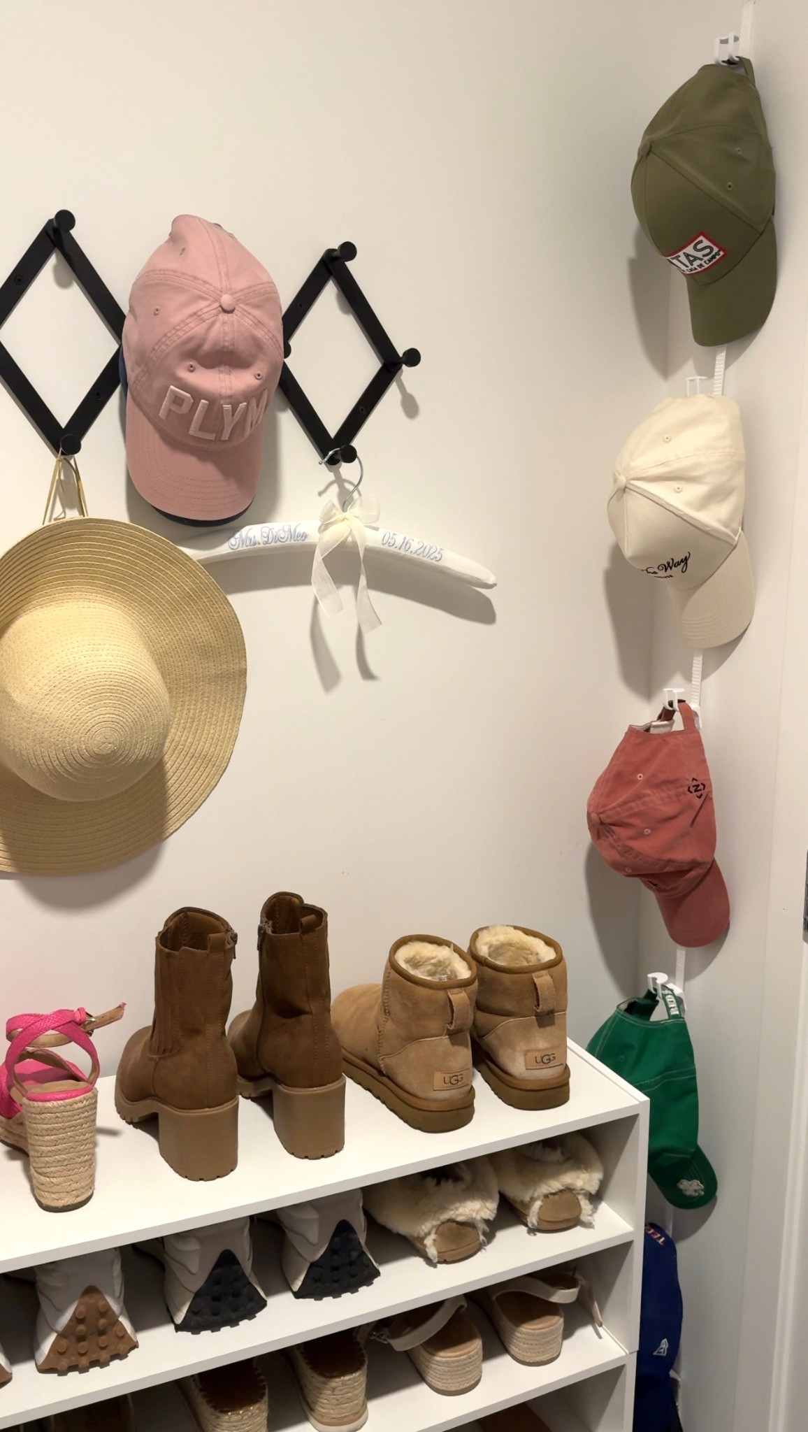 closet organization / hat organizer / amazon finds / target finds