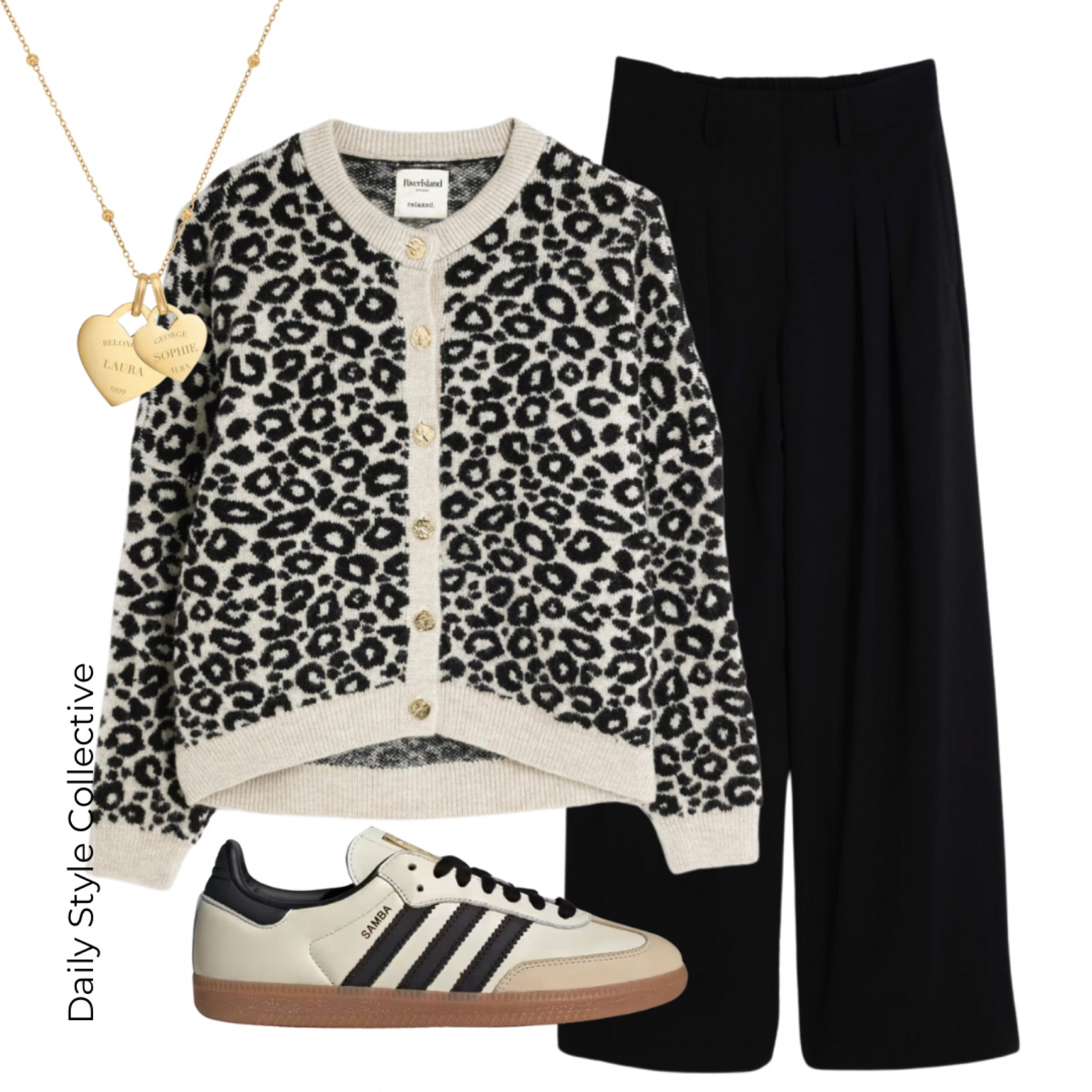 Leopard print and black trousers for the win. Love this for a casual work look 😍

#LTKworkwear #LTKmidsize #LTKwinter