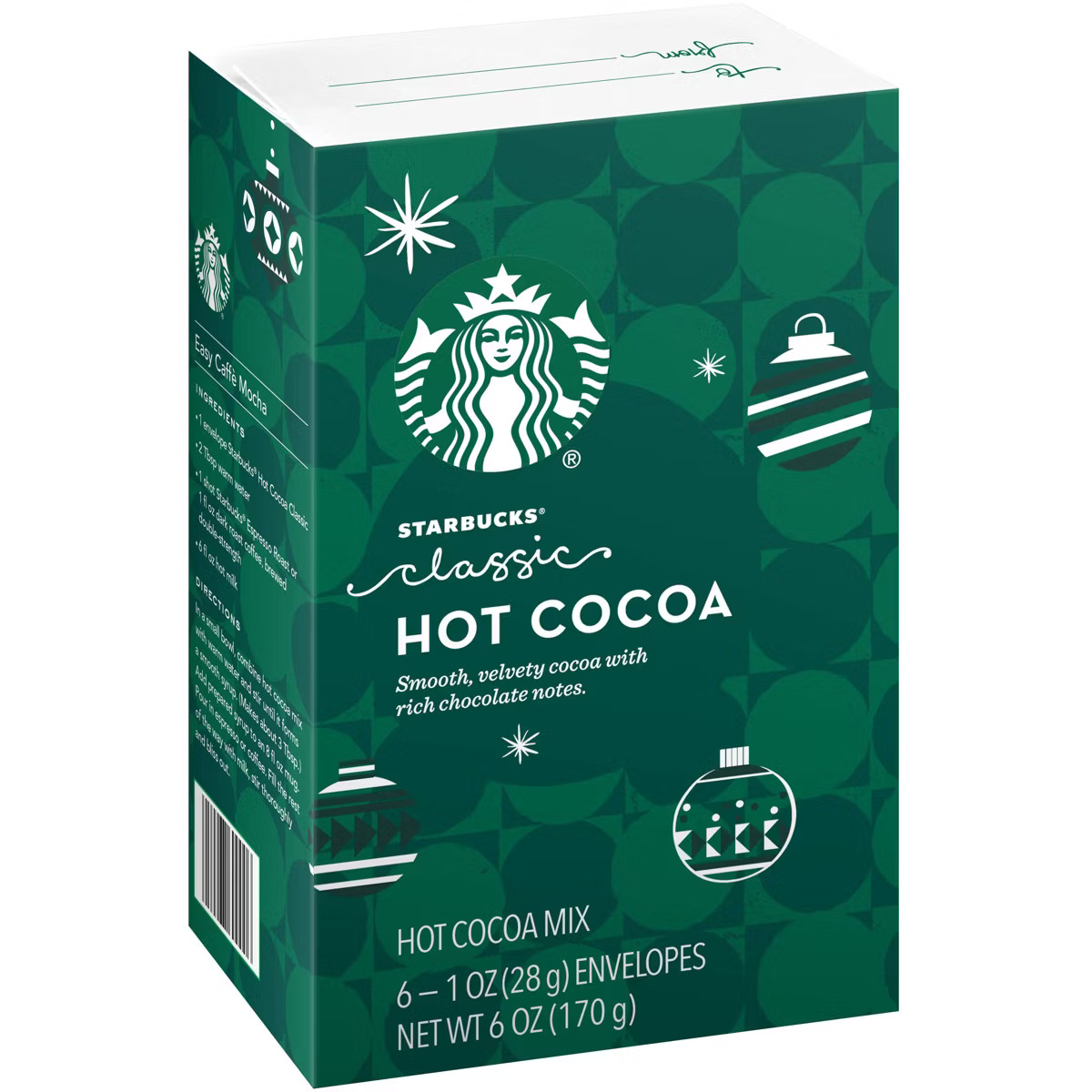 Starbucks Classic Hot Cocoa Mix - 6oz/6ct | Target