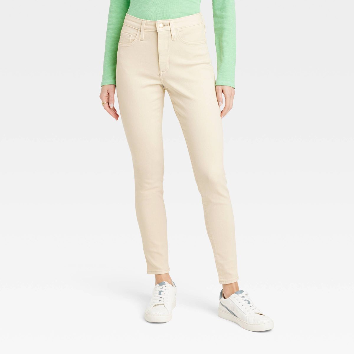 Women's High-Rise Skinny Jeans - Universal Thread™ White | Target