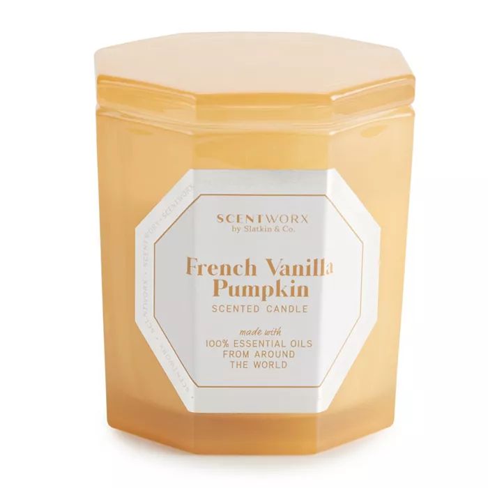 Scentworx by Slatkin & Co. French Vanilla Pumpkin 14.5 oz. Candle | Kohls | Kohl's
