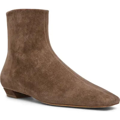 Steve Madden Zami Leather Bootie in Black Leather at Nordstrom, Size 8.5 | Nordstrom