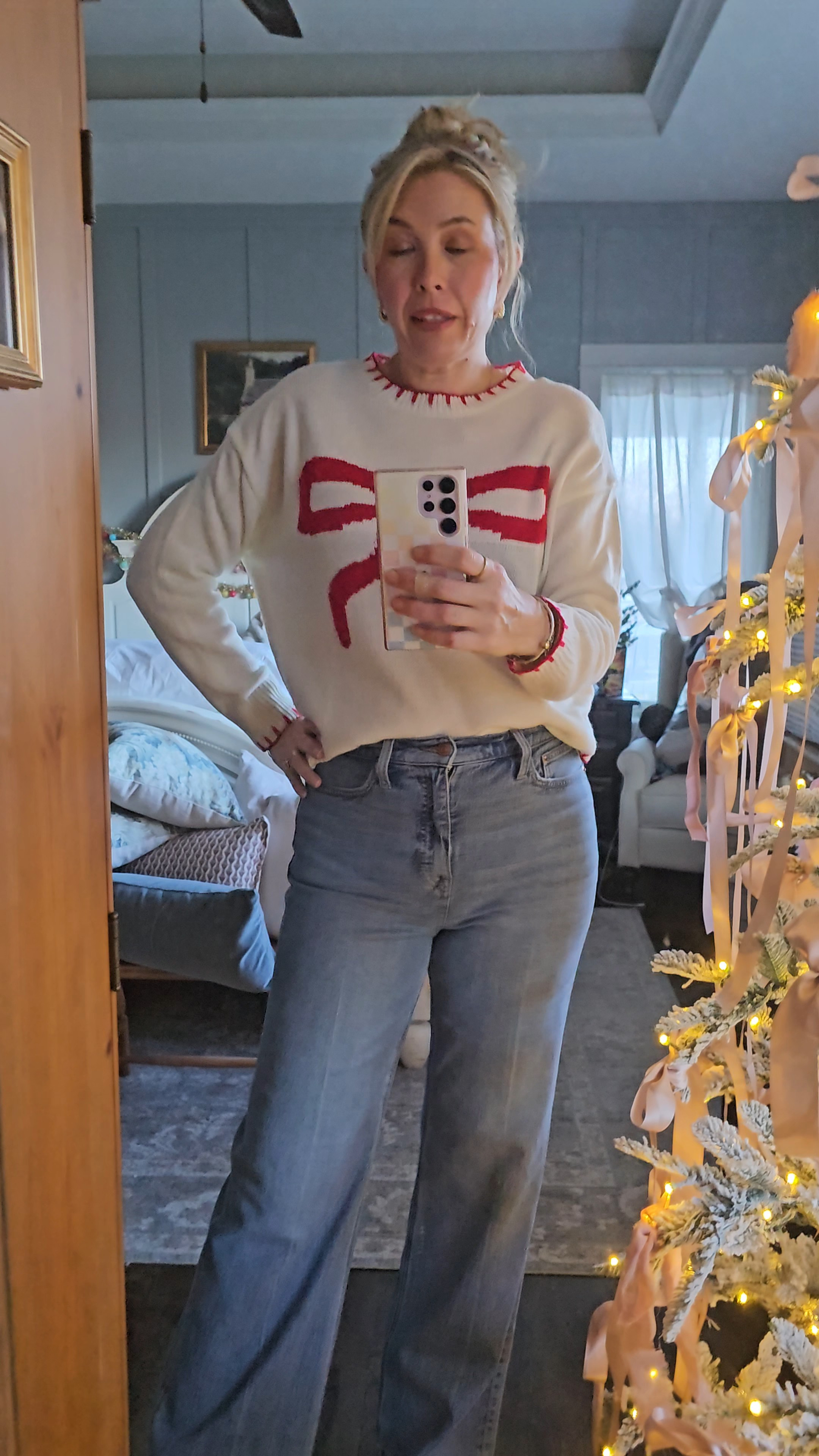 Cutest holiday sweater 

#LTKHoliday #LTKOver40 #LTKSeasonal