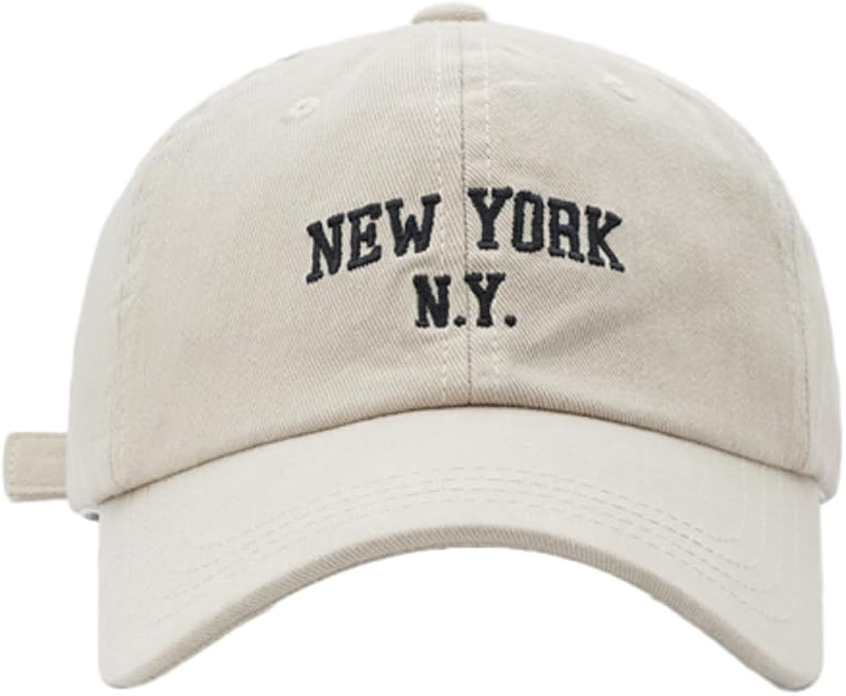 Top Baseball Caps for Women-Men Outdoor Baseball Hats New York Golf Sports Hat Curved-Brim UV Pro... | Amazon (US)