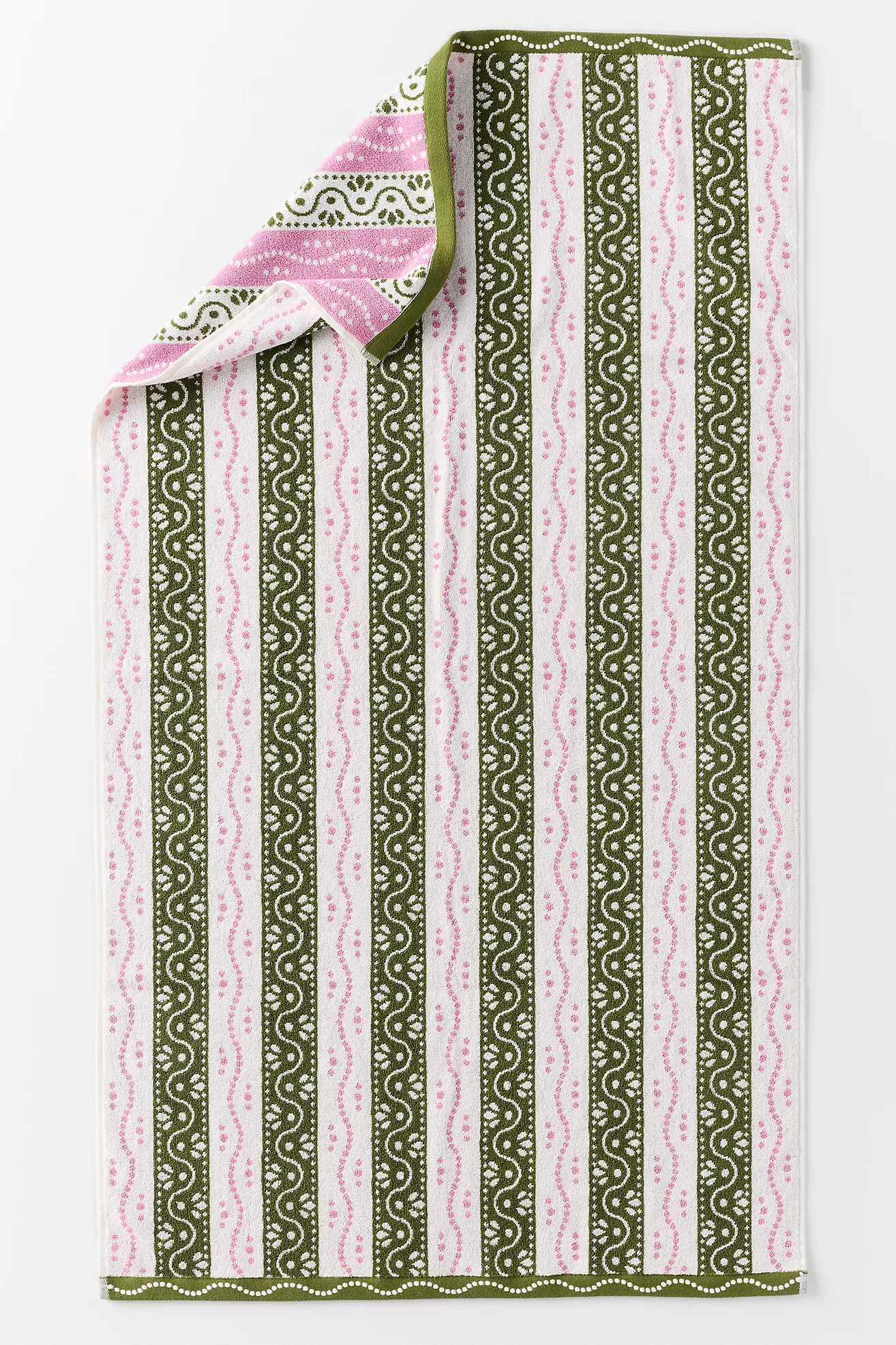 Ivy Cotton Woven Stripe Towel Collection | Anthropologie (US)