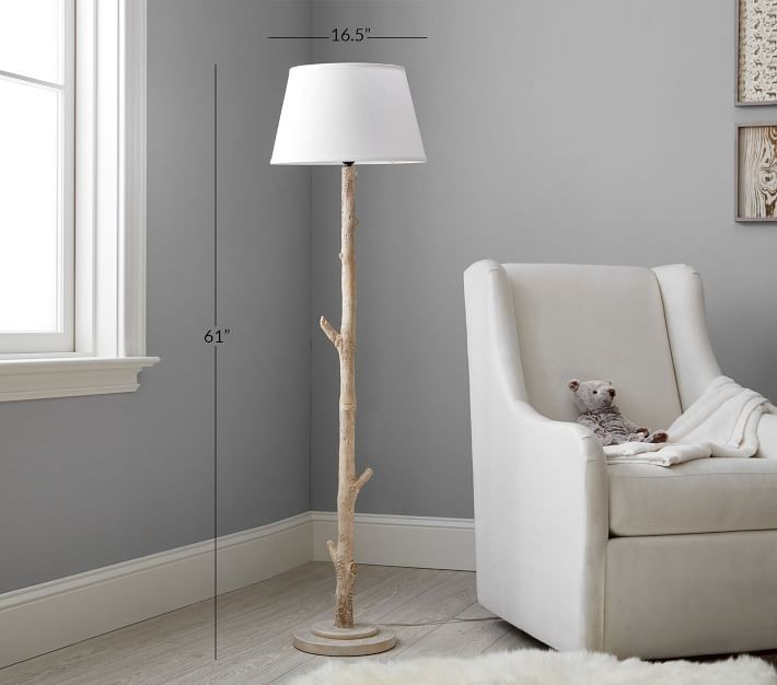 Birch Floor Lamp | Pottery Barn Kids